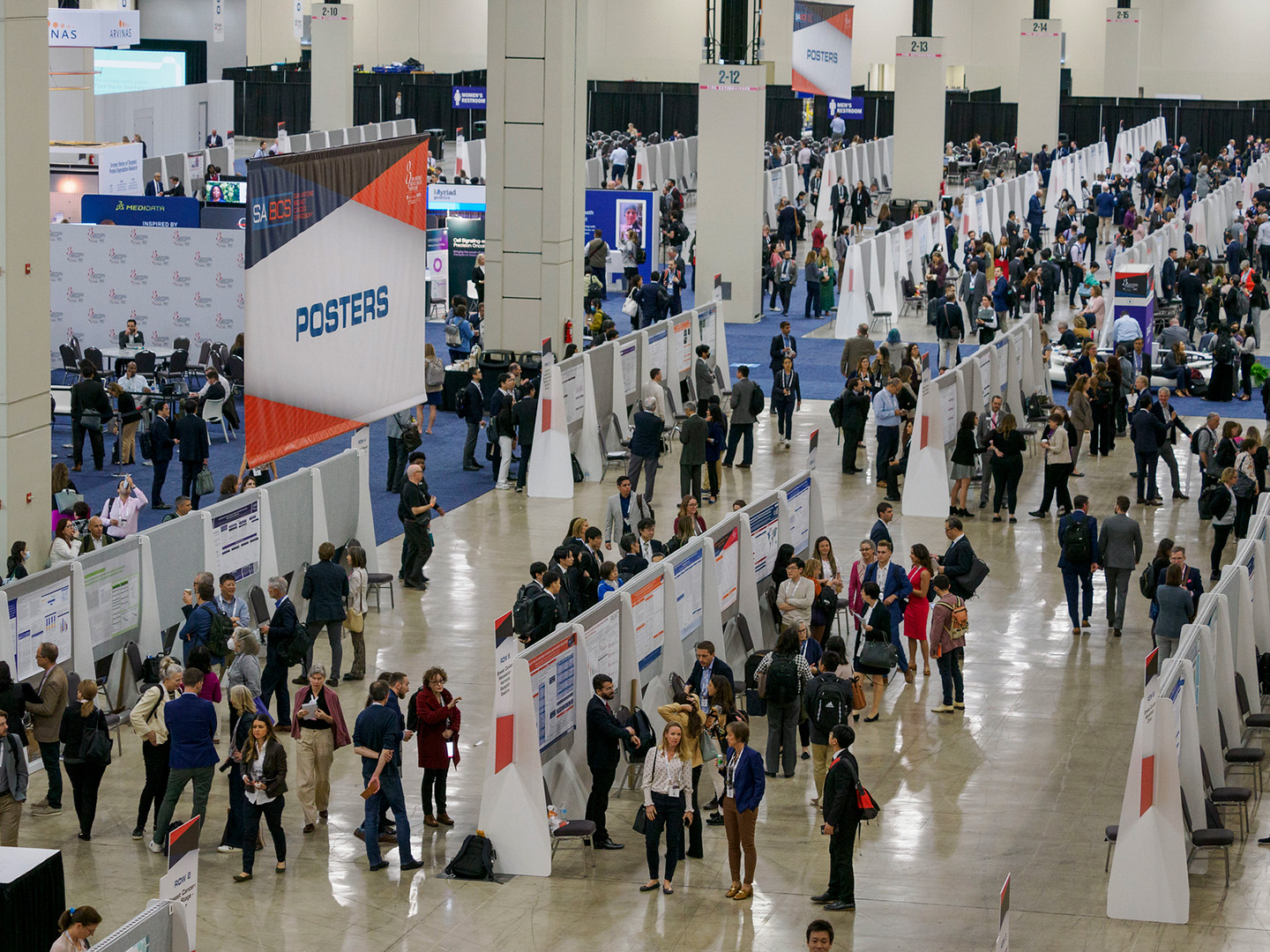 Nearly 2,000 posters were presented in six sessions over the course of SABCS 2024.